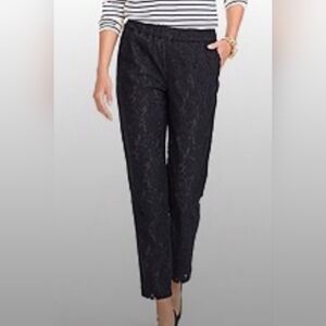 J. Crew relaxed lace ankle pants size 4